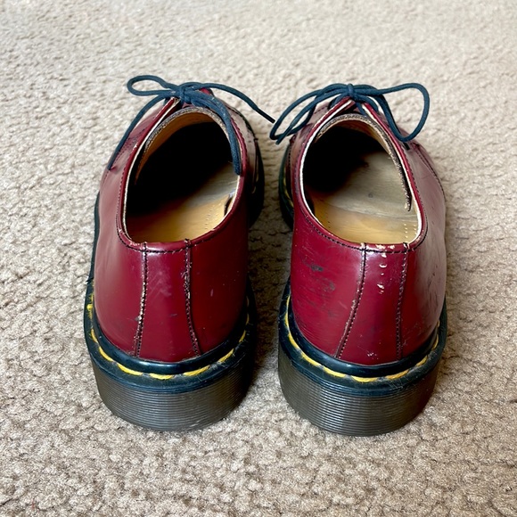 Vintage Cherry Red Ankle Doc Martins - Picture 4 of 4